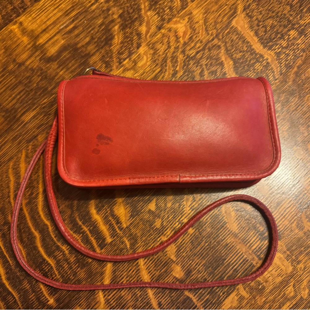 Vintage Coach Purse - Beautiful Red!